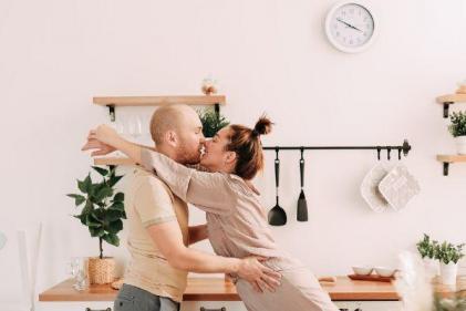 Study finds having sex outside the bedroom is the key to a happy relationship 