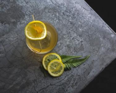 Finish off Dry January with this deliciously fresh lemon and mint cocktail