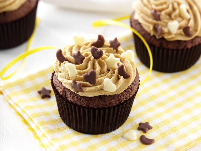 Mocha choca cupcakes