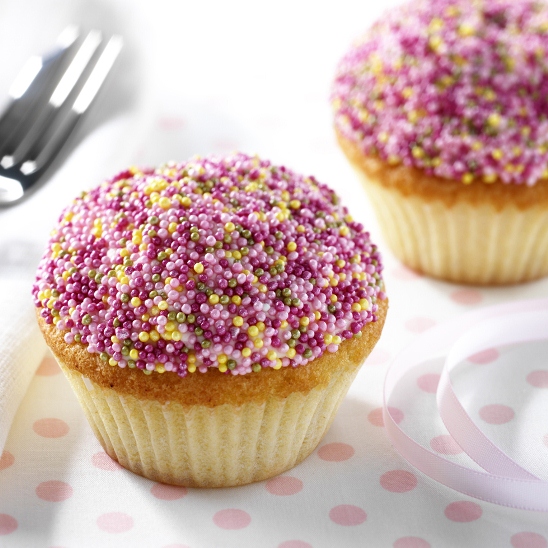 Lemon curd cupcakes