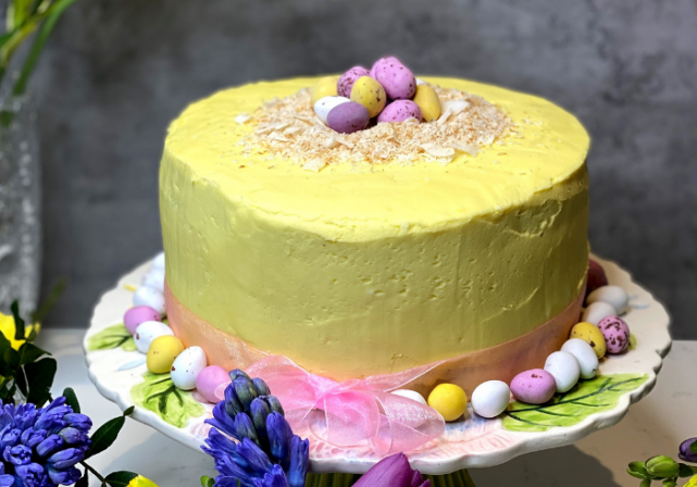 Recipe: How to make the most delicious Chocolate Easter Cake with Lemon Frosting