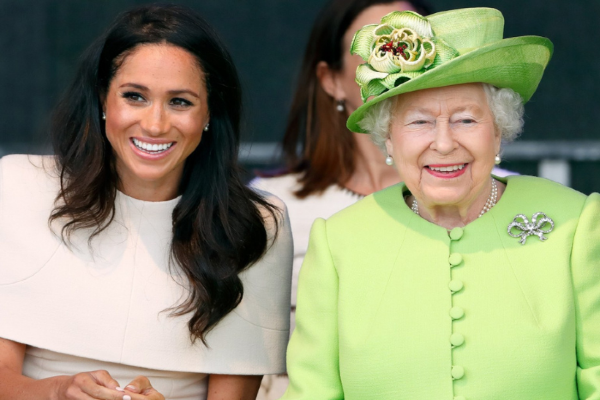 Meghan and Harry pay secret visit to the Queen on their way to The Hague