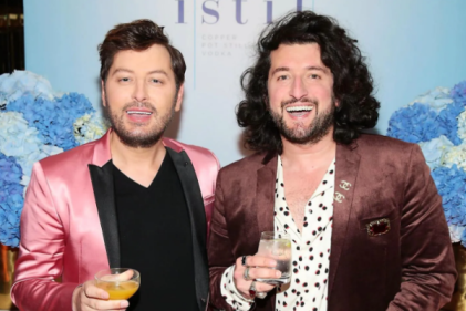 Arthur Gourounlian shares tribute in honour of husband Brian Dowling’s birthday