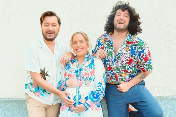 Brian Dowling reveals his sister Aoife is the surrogate for his and Arthur’s baby