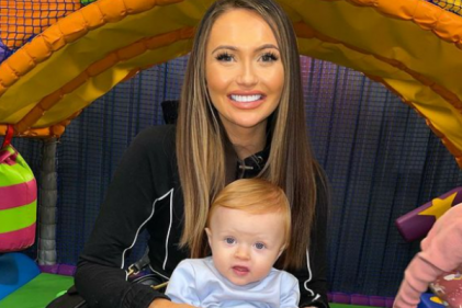 Tv personality Charlotte Dawson shares relatable video with 1-year-old son
