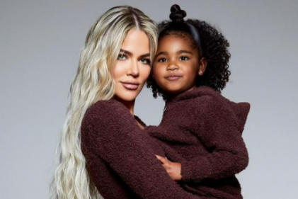 Khloe Kardashian reminisces about pregnancy with daughter True...