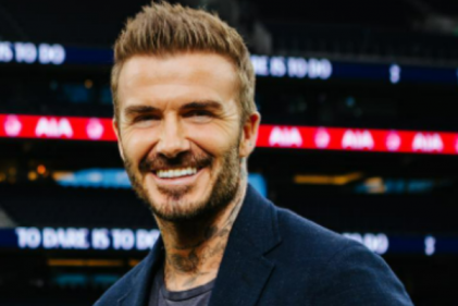 David Beckham compliments mum’s cooking with rare snap of the pair together 