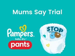 MUMS SAY TRIAL: PAMPERS® BABY-DRY™ NAPPY PANTS