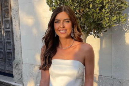Pics: Make-up artist Bonnie Ryan ties the knot in stunning gown in Italy