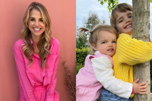 Vogue Williams posts sweet moment her children saw their new sibling for the first time