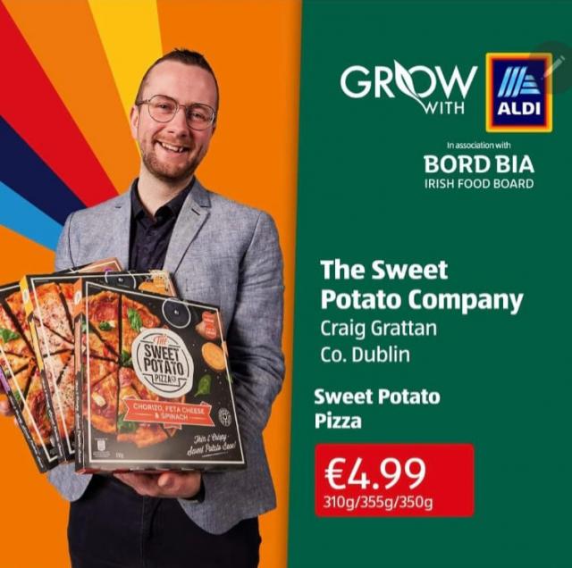 The Sweet Potato Pizza Company – another worthy finalist for Grow with Aldi