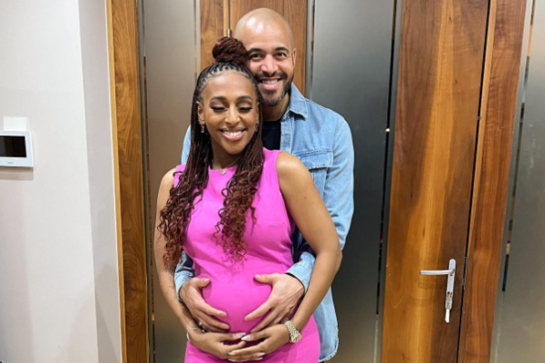 Alexandra Burke announces the birth of her first child with sweet baby snap