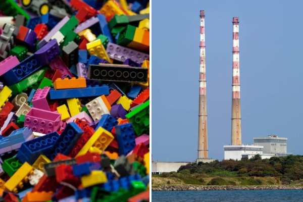 The LEGO Group recreate the iconic Poolbeg Towers ahead of Irish store opening