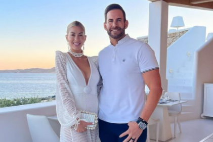 Selling Sunset star Heather Rae Young reveals she’s expecting a baby with Tarek El Moussa