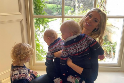 Rosanna Davison shares relatable thoughts about motherhood, calling it a ‘rollercoaster’