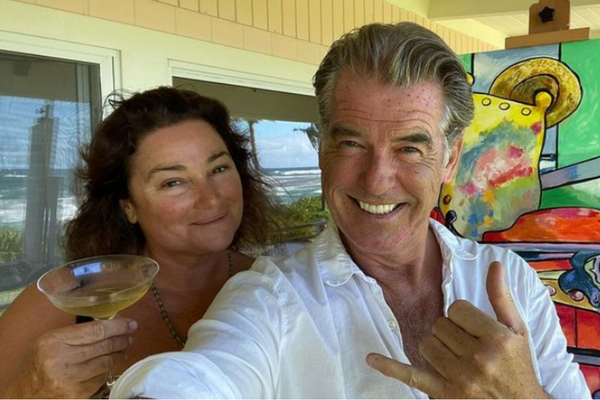 Pierce Brosnan shares throwback wedding snap as he pens sweet message for wife on anniversary