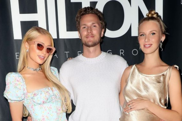 Celeb pals react as Paris Hilton’s brother Barron welcomes birth of baby boy with wife Tessa