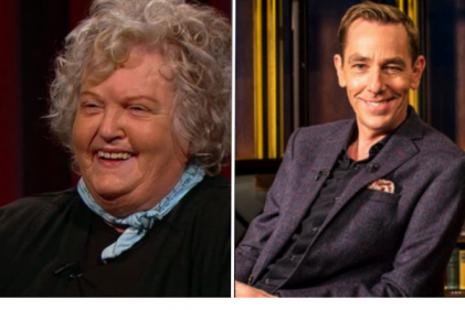 Hollywood star Brenda Fricker among the guest lineup for this week’s Late Late Show 