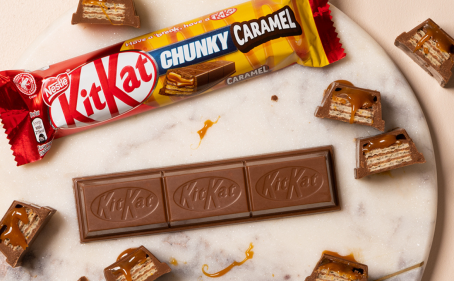 Nestlé launches limited-edition KitKat Chunky caramel flavour
