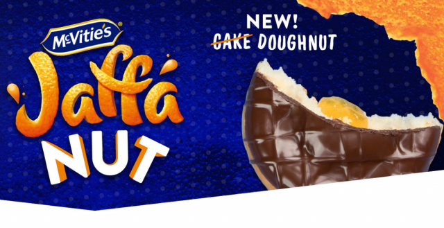 Krispy Kreme & McVities team up to vreate a Jaffa Cakes Doughnut