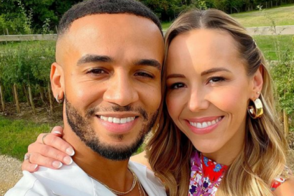 PIC: JLS singer Aston Merrygold shares first official snap from his wedding