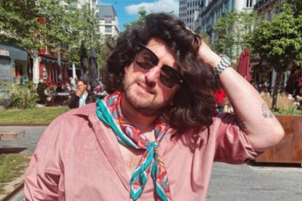 Arthur Gourounlian reveals precious moment newborn Blu met her grandmother