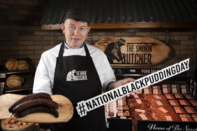 The Smokin’ Butcher, creates Chocolate Black Pudding to celebrate National Black Pudding Day