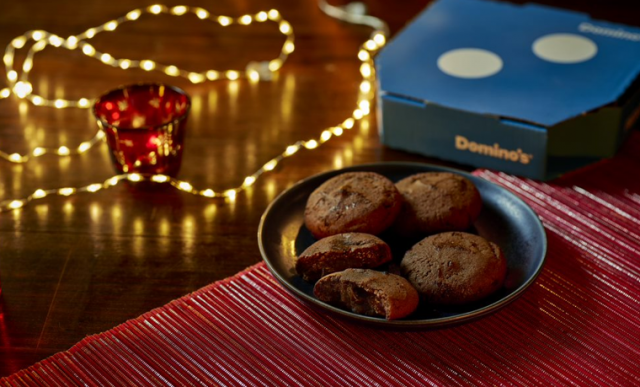 Domino’s deliver Christmas early with limited-edition Orange Chocolate Cookies