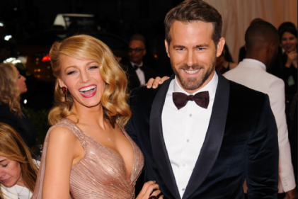 Blake Lively dedicates speech to husband Ryan Reynolds and shows off baby bump