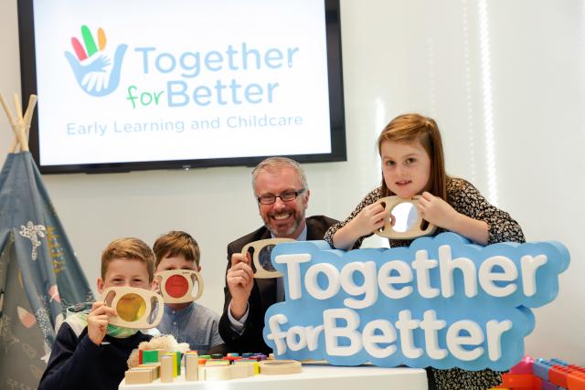 Minister for Children has launched the new funding model for Early Learning and Childcare