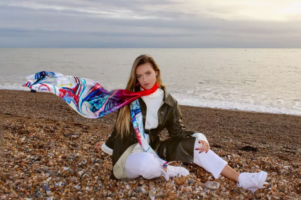Meab Silk Scarves would make a stunning Christmas gift this year