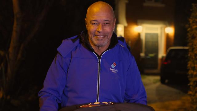 Paul McGrath joins Domino’s Pizza, surprising football fans with the ultimate surprise delivery
