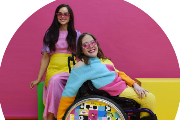 Irish company Izzy Wheels teams up with Disney to launch new wheelchair covers