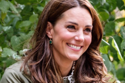 PICS: Kate Middleton adorably jokes around with toddlers during nursery visit