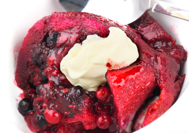 Easy summer pudding