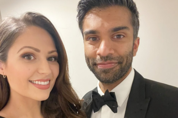 Coronation Street’s Nicola Thorp announces her engagement to actor Nikesh Patel
