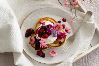 Weekend brunch: How to make delish buttermilk pancakes with mixed berry compote