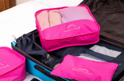 Irish accessories brand dust+rock eases the pain of packing as they launch Luxury Travel Cubes
