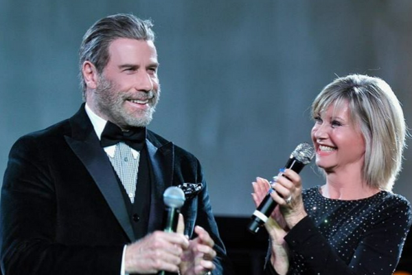 John Travolta gets emotional as he shares tribute for Grease co-star Olivia Newton-John