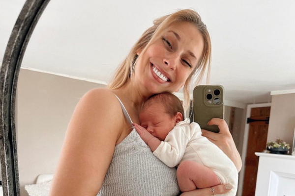 Stacey Solomon shares adorable first family holiday photos with baby Belle