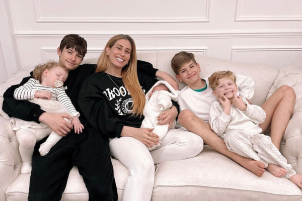 ‘It’s full on’: Stacey Solomon shares the realities of life as a mum-of-five