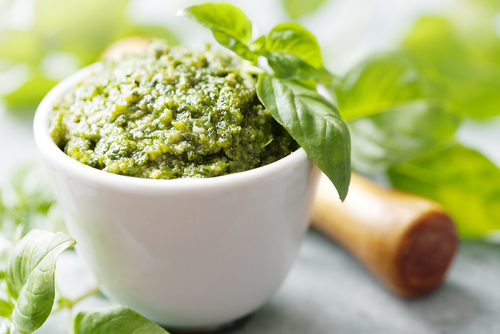 Coriander pesto