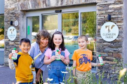 Glenilen Farm has become the first Irish-owned company to introduce yoghurt pouches to the market