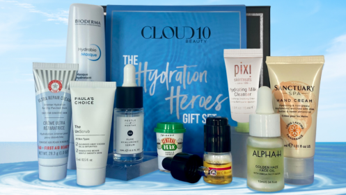 The new Cloud 10 Beauty #HydrationHeroes Gift Set is amazing value