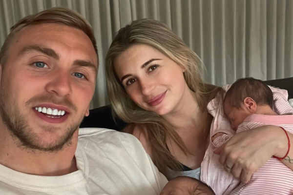 Fans react as Love Island’s Dani Dyer shares first family snap with baby twins