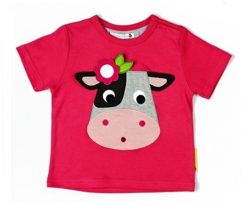 Olive and Moss cow tshirt