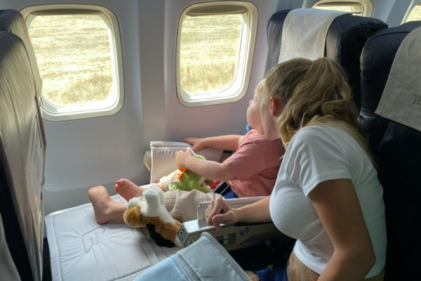 You’ve got this: How to cope with going on a flight with young children