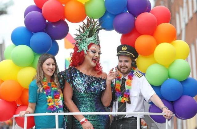 Aer Lingus celebrates Pride month with inspiring video starring cabin crew member & drag queen