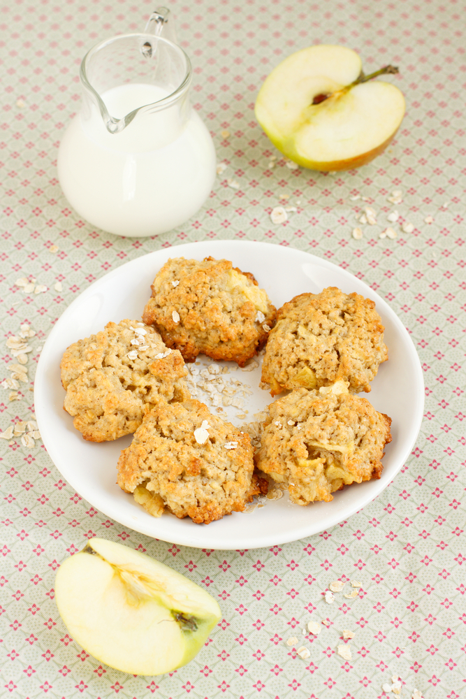 Apple oatmeal cookies MummyPages.ie