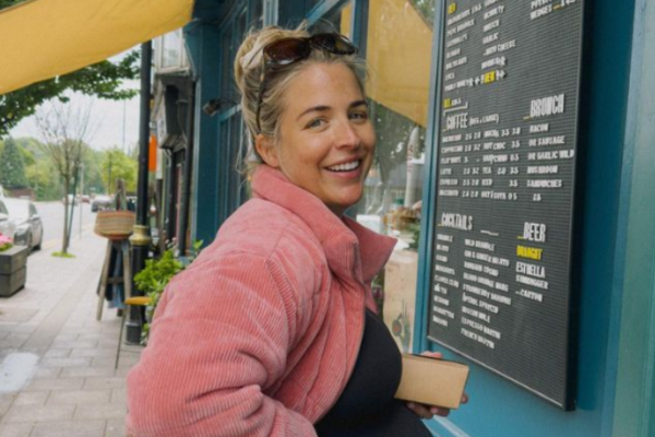 Gemma Atkinson shares candid insight into postpartum recovery after first outing